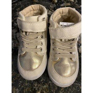 OSH KOSH casual hook and loop shiny sneakers 6